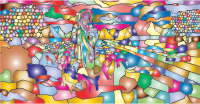 Jesus And His Flock Prismatic