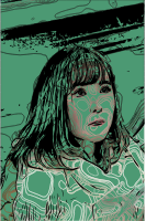 Thoughtful Girl - Green