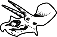 Dinosaur skull