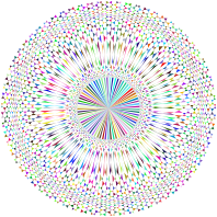 Geometrical Mandala Prismatic No BG