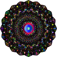 Crimson Eye Mandala Chromatic