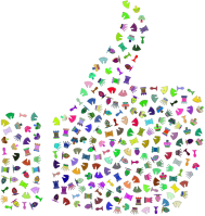 Chess Pieces Thumbs Up Prismatic