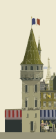 Isolated French Castle