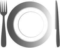 Plate + Fork + Knife