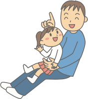 Father and daughter