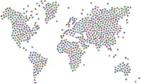 Floral World Prismatic