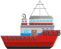 Cartoon Ship By kreatikar