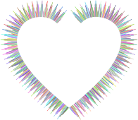 Art Deco Style Heart