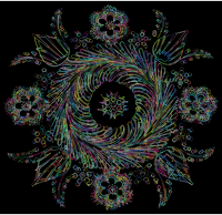 Hungarian Mandala Reimagined Variation 2