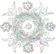 Hungarian Mandala Reimagined Variation 2 No BG