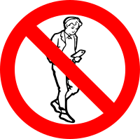 No Smartphone Walking