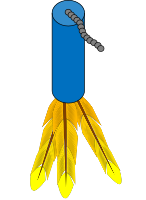 Feathered Cat toy