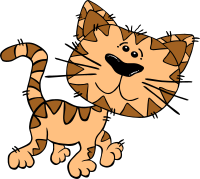 Cartoon Cat Walking