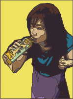 Girl Drinking
