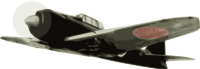 Zero Fighter From Side