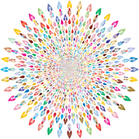 Tribal Plumage Whirlpool Prismatic No BG