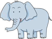 Cute Elephant (#3)