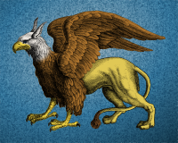 griffin isolated