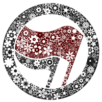 Antifa in flowers Bicolor