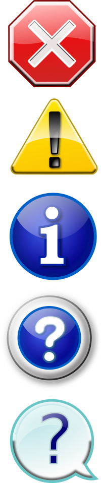 Message box icon