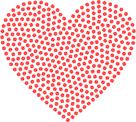 Heart Zerowaste Red