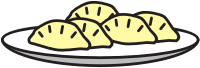 Small plate of gyoza (#1)