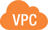 AWS VPC orange icon