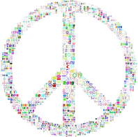 2019 Peace Sign Prismatic