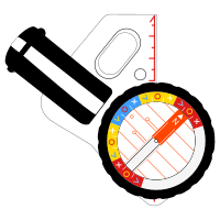 Orienteering Thumb Compass