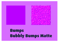 Bumps Bubbly Bumps Matte