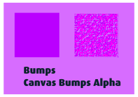 Bumps Canvas Bumps Alpha