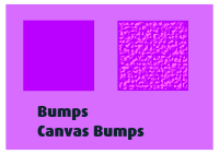 Bumps Canvas Bumps