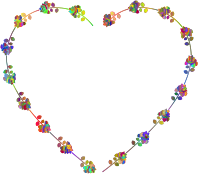 Roses Heart Polyprismatic