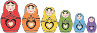 Matryoshka Dolls By Maria Alberto