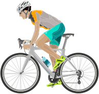 Cyclist By chocoyogur