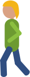 Person walking