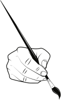 Brush in Hand