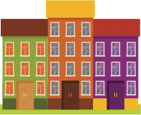Colourful Houses