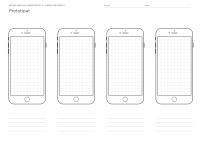 ux design - smartphone template