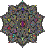 Mandala By Ridderhof III Polyprismatic