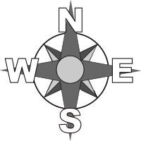 Gray wind rose