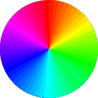 Colorful sectors