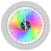 Colorful watch