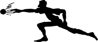Man Throwing a Ball