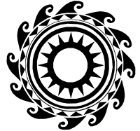 Tribal Sun symbol