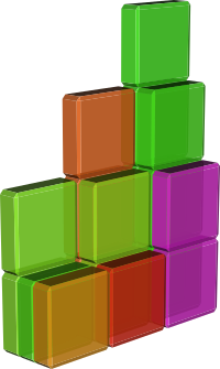 Cubes abstract
