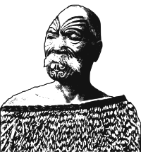 Tattooed Maori