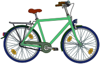 bicycle - missing rear reflector
