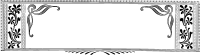 Flower Banner Border