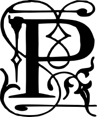 Drop Cap P